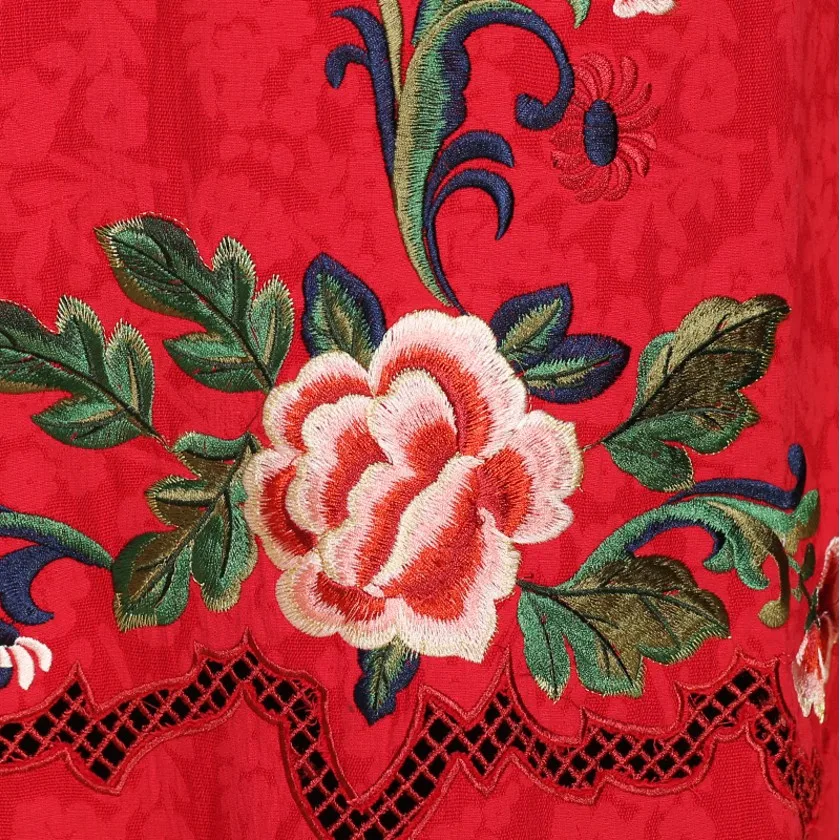 Китайская национальная одежда льняная рубашка блузка костюм с вышивкой в стиле