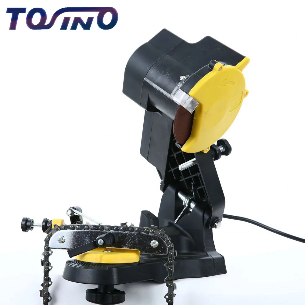 220 V Направляющая штанга Зажима Типа Мини Электрическая цепная дробилка/заточка