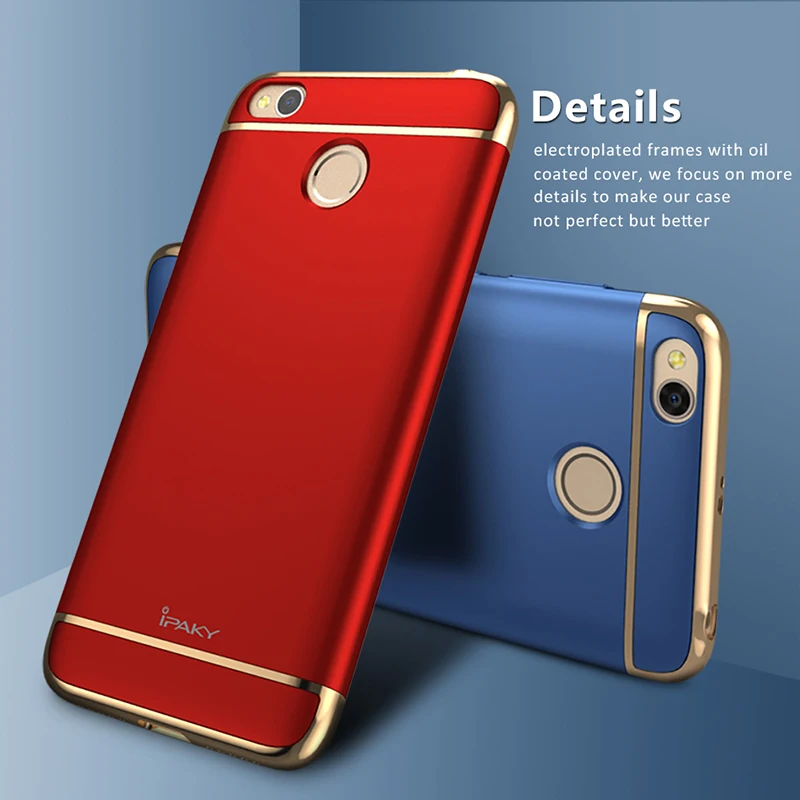 IPaky противоударный чехол для телефона крышка ПК на для ксиоми редми 4х Xiaomi Redmi 4 4X x Redmi-4X Redmi4X Pro премьер 2/3 /4 16/32/64 ГБ xiomi xaomi Coque