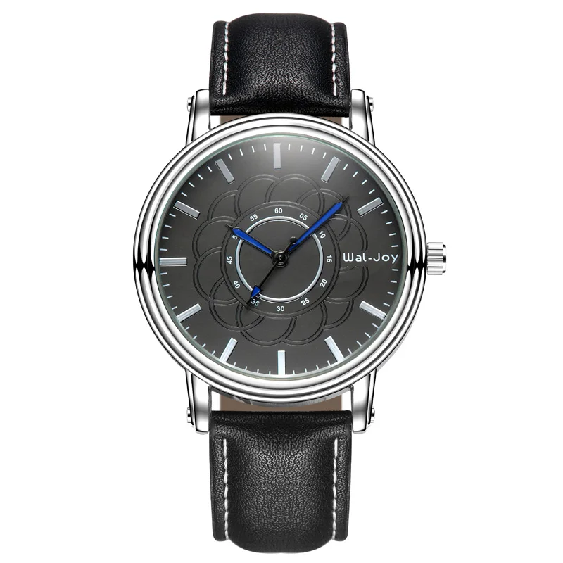 WJ-8108 Wal-joy мужские модные трендовые светящиеся стрелки роскошный Циферблат