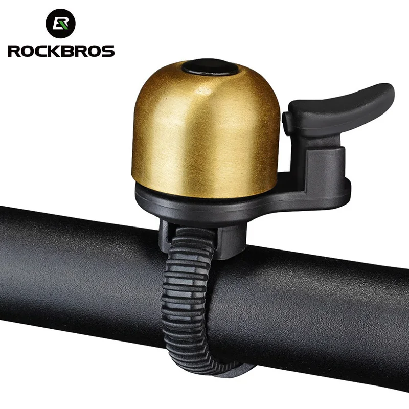 ROCKBROS горный велосипед MTB велосипедные рожки велосипедные колокольчики медный материал складной велосипед велосипедный Звонок аксессуары 47 г 4 цвета
