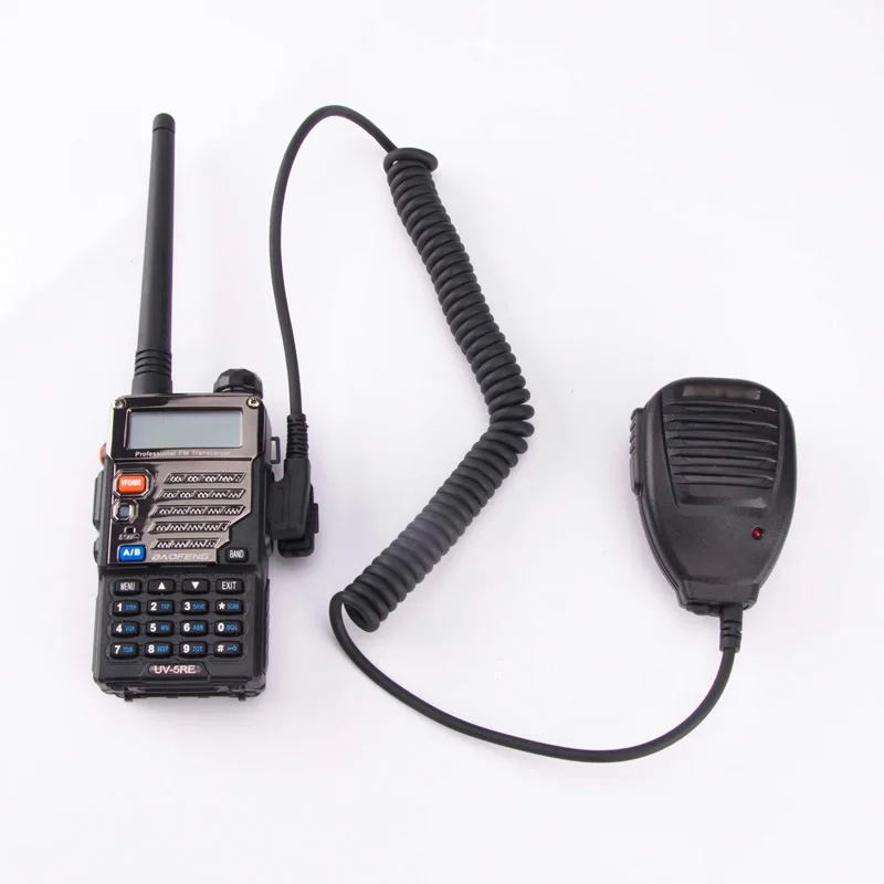 Оптовая продажа 50 шт. Baofeng ручной микрофон Динамик для портативная рация UV-5R