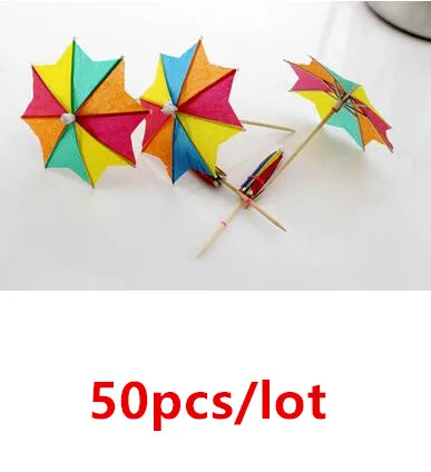 H 10 шт.-50 шт. одноразовые коктейльные палочки для напитков, фруктов, десертов, фруктов, зубочисток, канапе, декоративные палочки, украшения, вилки, вечерние принадлежности - Цвет: H
