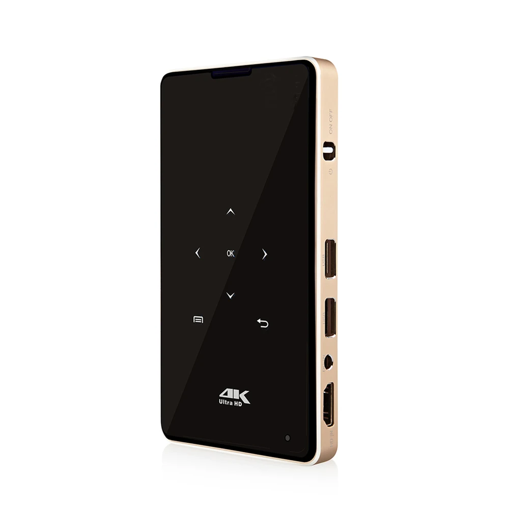 Новый 4K портативный проектор P8I Android 7 1 OS Pico карманный HD микро WIFI Bluetooth мини