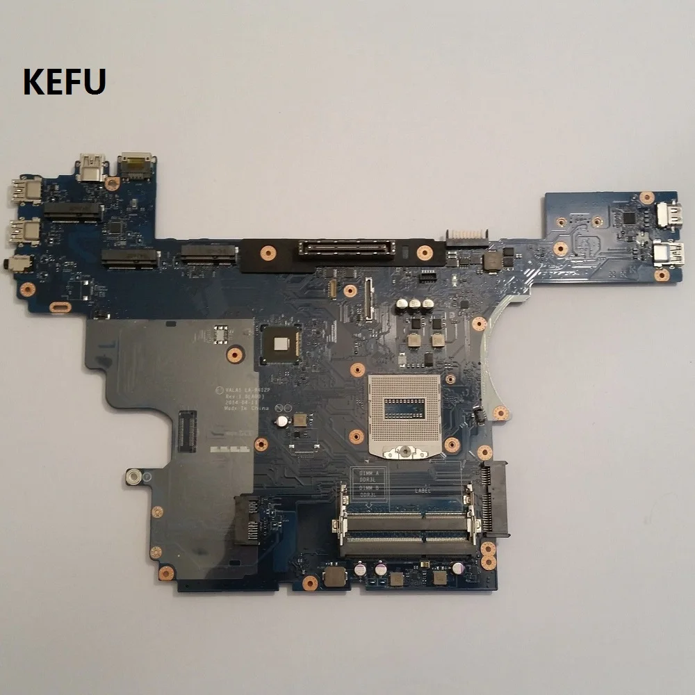 Kefu для Dell E6540 Материнская плата ноутбука LA 9412P CN 00C96W 0C96W DDR3 все функции
