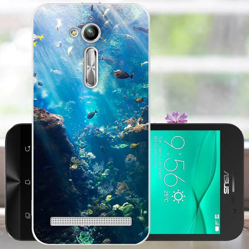 Чехол FANATU из мягкого ТПУ ASUS Zenfone Go ZB500KL 5,0 дюймов защитные колпаки для задней панели Fundas для ASUS Zenfone Go ZB500KL чехол для телефона - Цвет: HDY