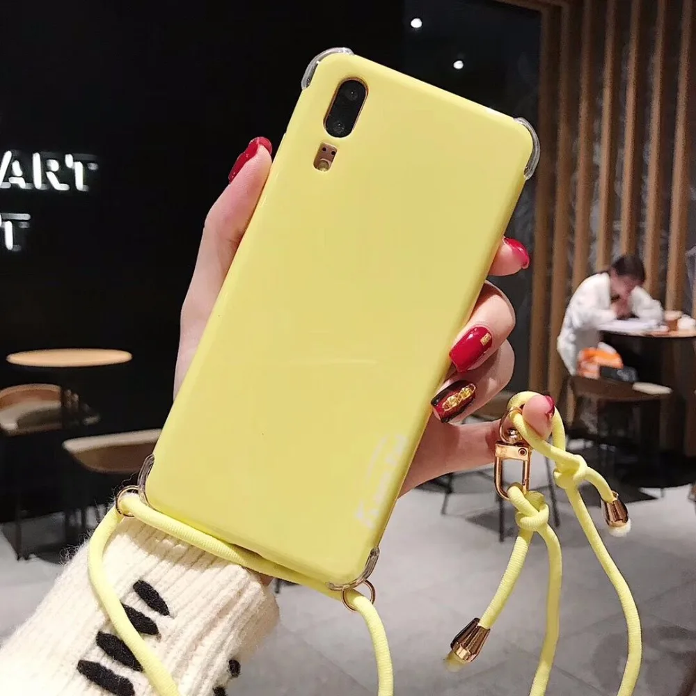 Zxtrby Новый карамельный цвет анти-стук чехол для телефона huawei Honor10 P20 Pro Mate20 мягкий