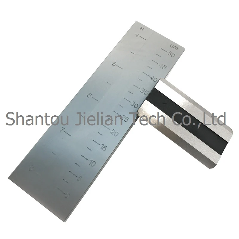 0-50um Stainless Steel PUSHEN Single Groove Fineness of Grind Gauge Hegman For Coating | Инструменты