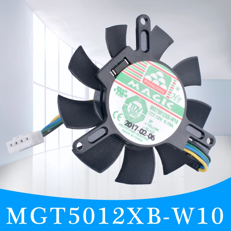 Бесплатная доставка Волшебный MGT5012XB-W10 12В 0.19A четырехрядный Вентилятор