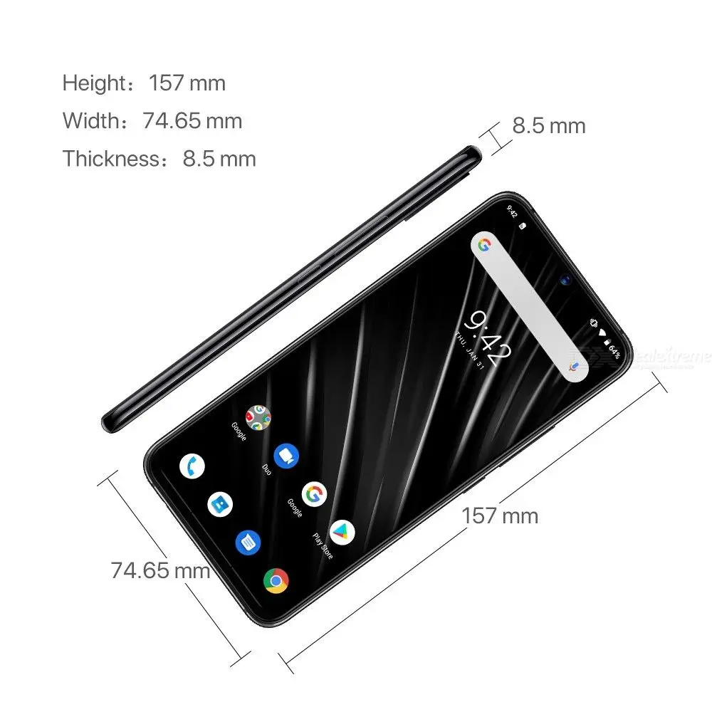 UMIDIGI S3 PRO Android 9 0 48MP + 12MP 20MP супер камера 5150mAh P70 6GB RAM 128GB ROM смартфон|Смартфоны| |