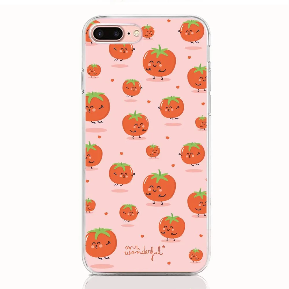 Для Google Pixel 4 4XL 3A XL 2 2XL 3 3XL XL Мягкий силиконовый чехол из ТПУ с забавным милым рисунком фруктов задняя крышка чехол на корпус телефона