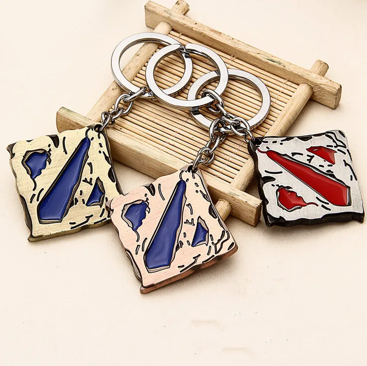2015 Лидер продаж Новый Dota 2 тема логотип брелок оптовая продажа|keychain wholesale|logo