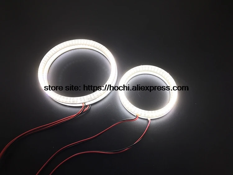 Горячий стиль SMD ангельские глазки супер яркий белый led halo свет комплект для fiat coupe 1993 1994 1995 1996 1997 1998 1999 2000