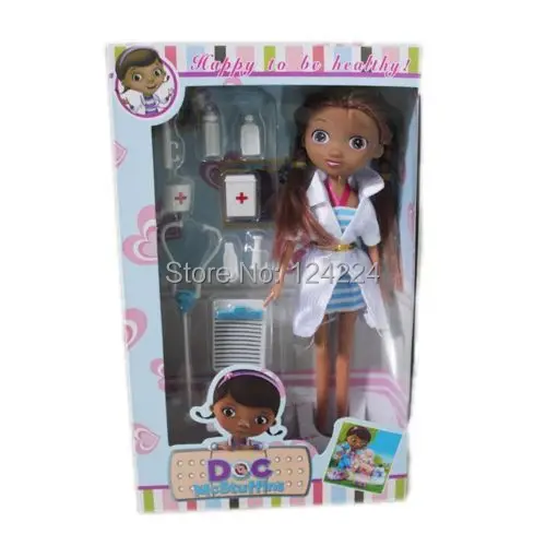 Мультфильм 10 &quot док McStuffins клиника девушки рисунок игрушка кукла рождественский