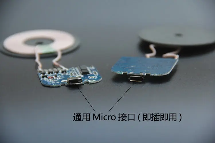 Микро Qi Беспроводное зарядное устройство PCB плата передатчик Модуль + катушка