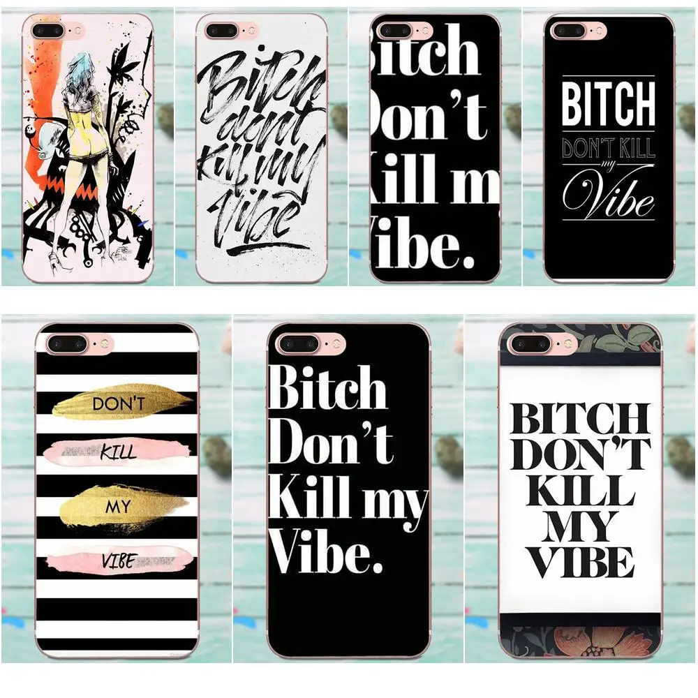 Чехол Стилус Bitch Don't Kill My Vibe для LG Nexus 5 5X G2 G3 mini spirit G4 G5 G6 K4 K7 K8 K10 2017 V10 V20