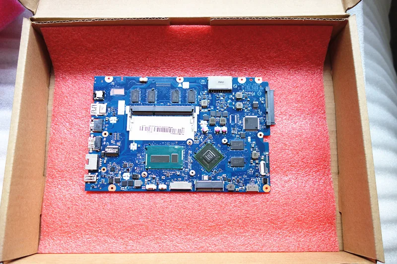 Подходит для Lenovo 100 14IBD материнская плата ноутбука CG410/CG510 NM A681 с SR27G I3 5005 CPU 2 Гб RAM DDR3L