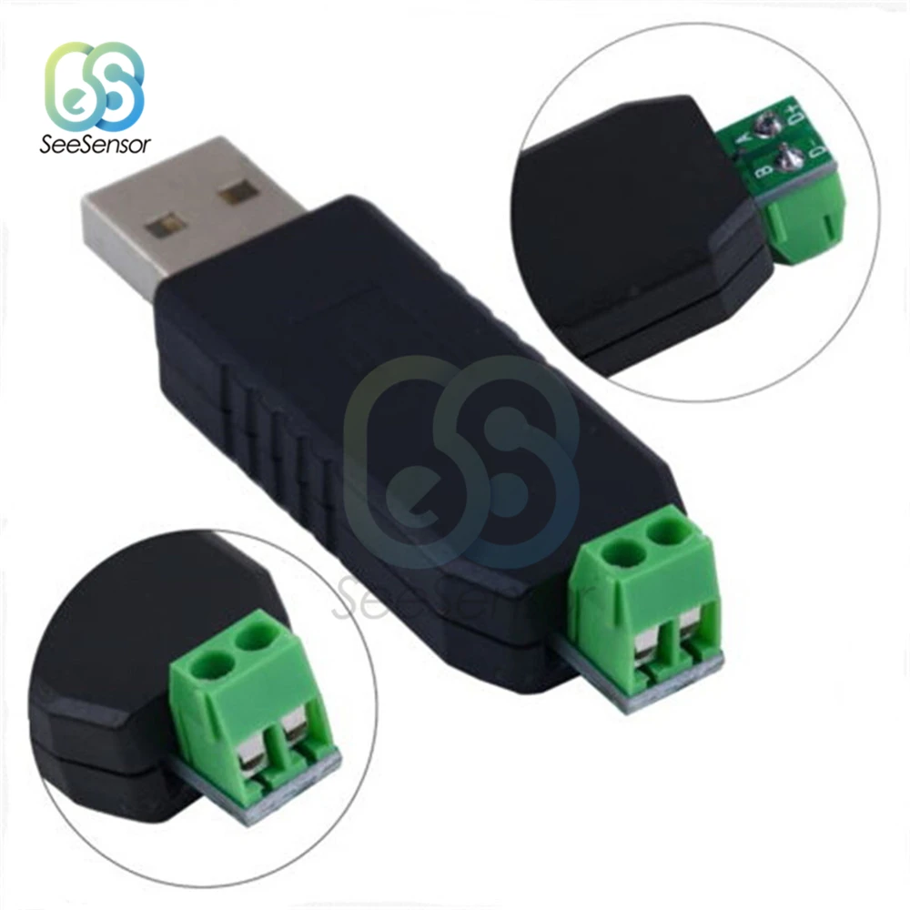 

CH340 USB to RS485 485 Converter Adapter Module For Win7 XP Vista Linux OS WinCE5.0