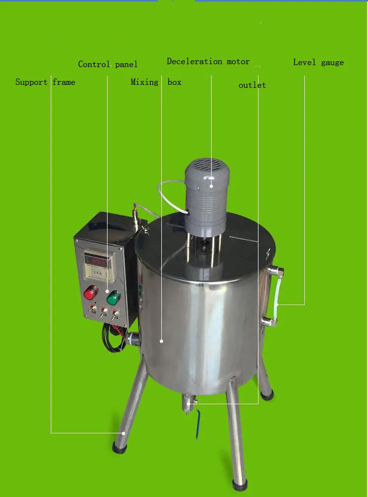 Нагрева и перемешивания автомат розлива 15L Губная Помада мыло для рук губная