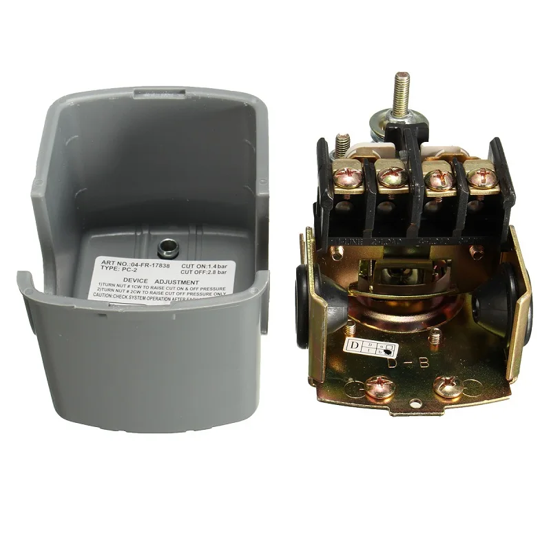 Новое поступление 40-60 PSI регулятор давления водяного насоса регулируемый двойной