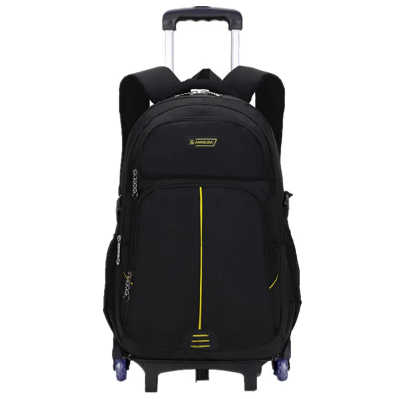 Детские школьные сумки на колесиках Mochilas съемные детские рюкзаки 6 колес Большой