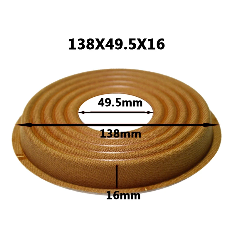 2 шт 138x49,5/140x49,5/145x35,5/145x49,5 мм эластичный волновой громкий динамик сабвуфер низкочастотный динамик с басами спикер Ремонт паук демпфер