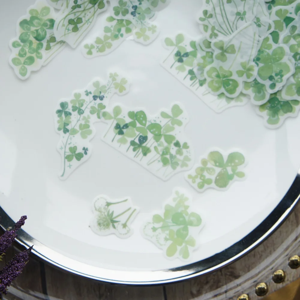 38 шт. наклейки клевер на удачу|Наклейки| |