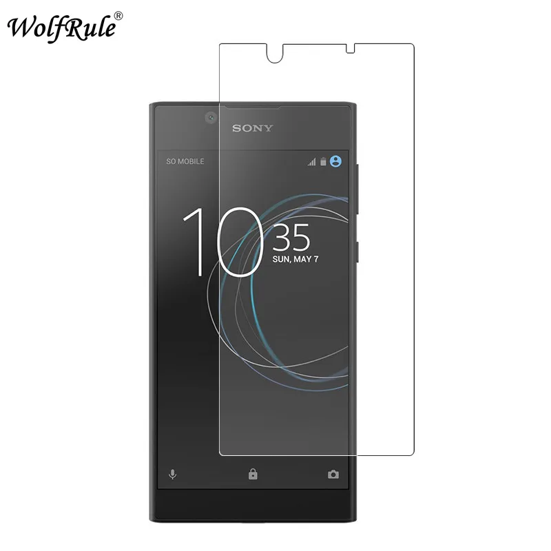 2 piezas de vidrio Protector de pantalla para Sony Xperia L1 vidrio templado para Sony L1 vidrio templado para Sony Xperia L1 vidrio 5,5 ''pel&iacute;cula de tel&eacute;fono G3312-0