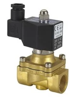 Free Shipping 5PCSLot DC12v 1 NC 2-way Brass Solenoid Valve Air Water DIN Coil IP67