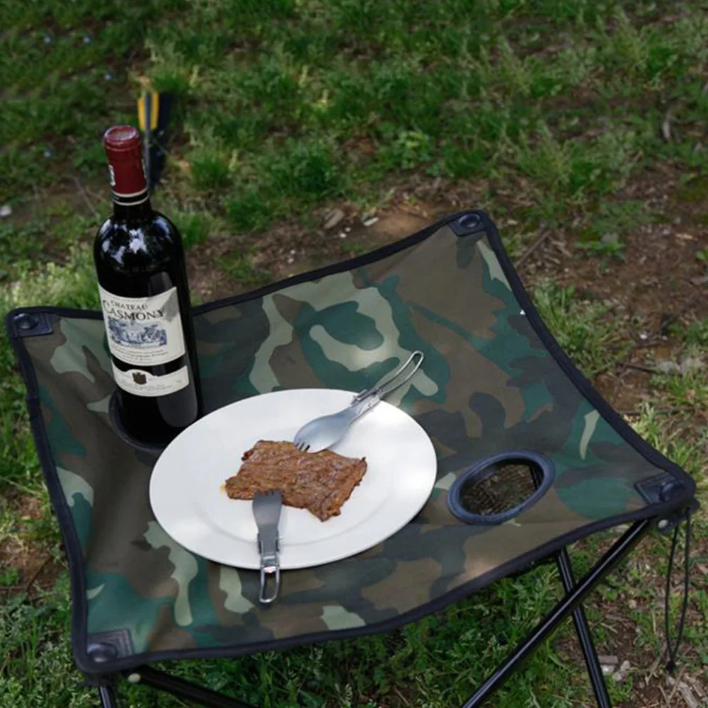 Alocs легированная алюминиевая ложка для кемпинга на открытом воздухе посуда