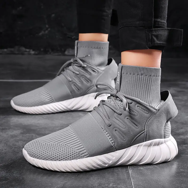 2019 брендовые Модные мужские повседневные кроссовки носки длиной по щиколотку