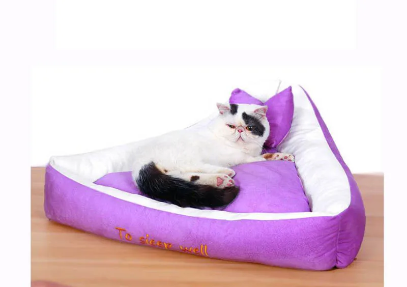 Pet Питомник Съемная круглая корона стиль четыре сезона ПЭТ коврик пластиковые контейнеры для тату собака домик для кошки Щенок Котенок диван теплая подушка