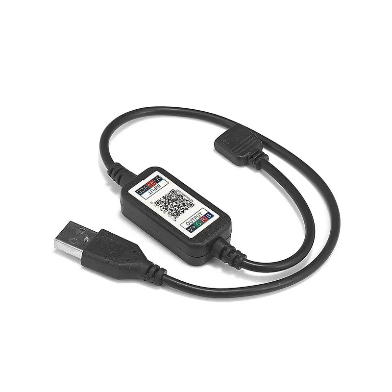 USB 2 0 RGB Bluetooth контроллер DC5V 12 V 24 музыкальный для 5050 3528 5630 светодиодные