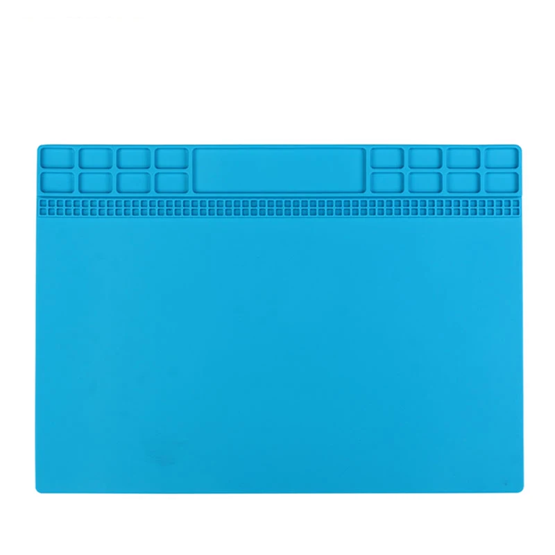 Термостойкий силиконовый пайка коврик Тепловая пушка BGA изоляция паяльной