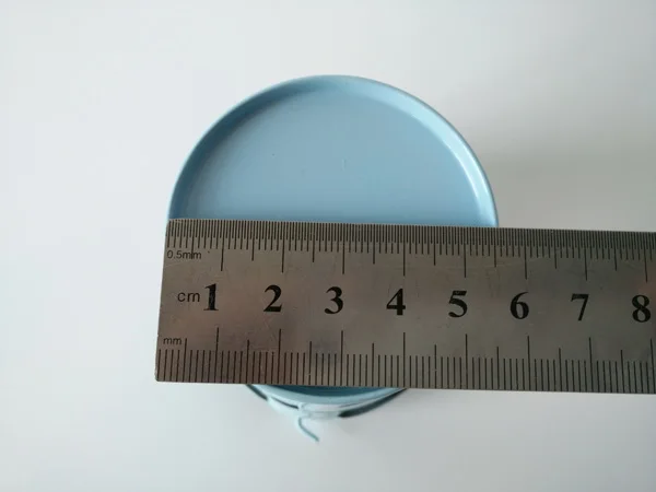 20 шт./лот D7.5 * H7.5CM синий цветочных горшков под заказ ведро коробка олова