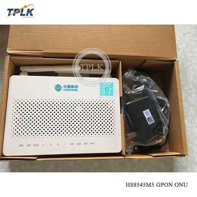 Лидер продаж GPON ONU ONT FTTH Fibra Optica HS8545M5 10 шт./лот маршрутизатор 1GE + 3FE VOICE WIFI мини-размер