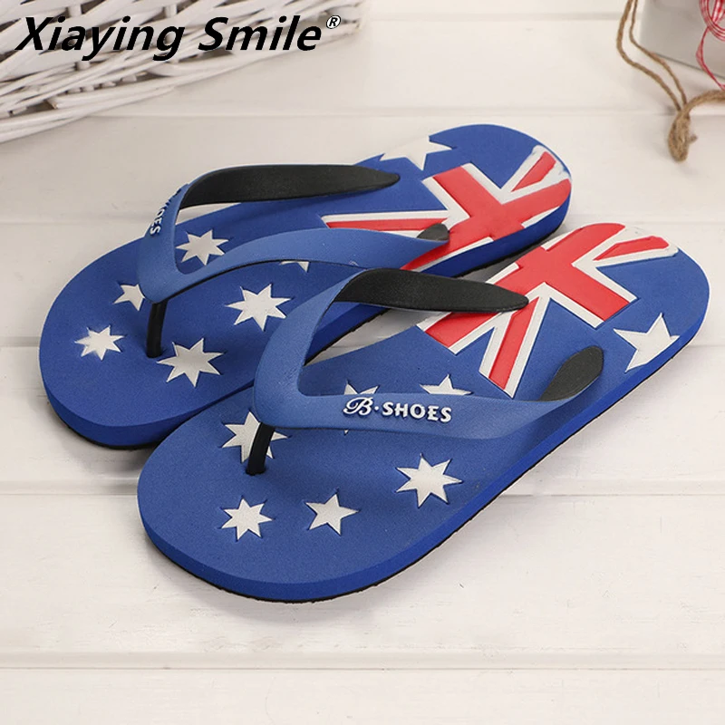 

Wholesale Men Beach Flip-Flops Summer Korean Version Of The Trend Of Men's Beach Male Drag Sandals Slippers Drop Shipping