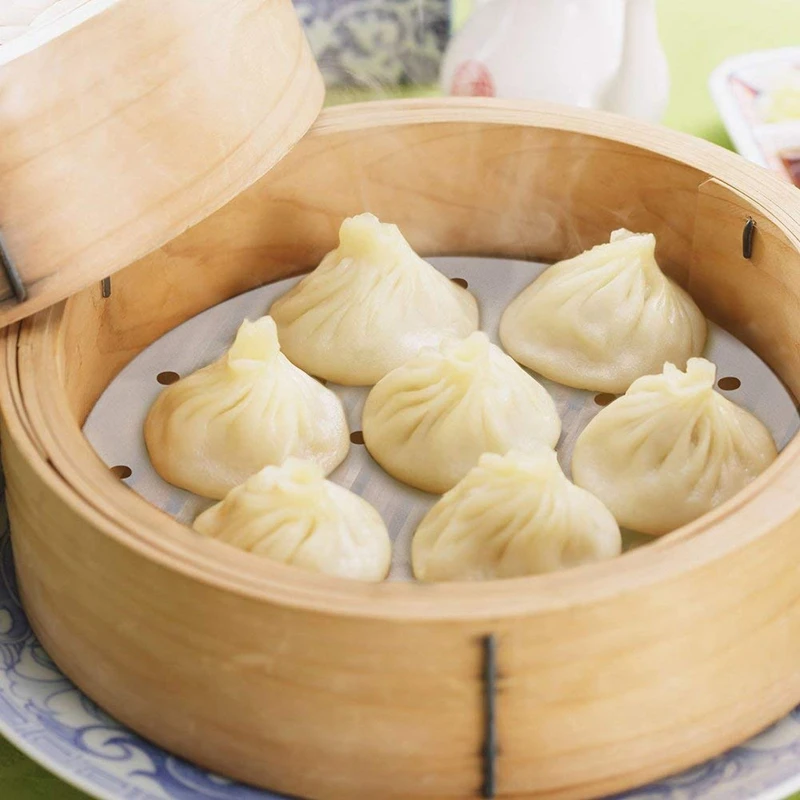 400 шт воздушные фритюрницы пергаментные бумажные вкладыши 9 дюймовый бамбуковый