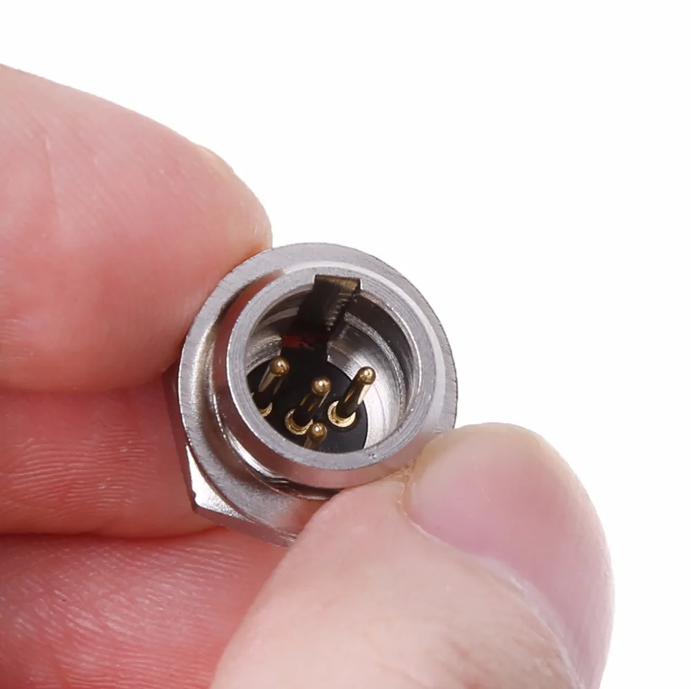 1 шт. высокое качество мини XLR 3Pin 4Pin 5Pin штекер панель шасси разъем маленький