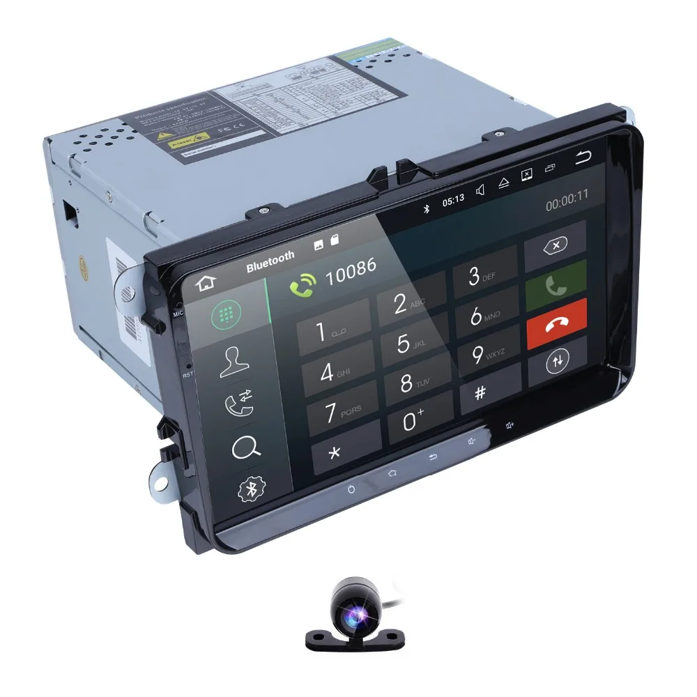 Hizpo двойной 2din автомобильный радиоприемник gps Android 8 0 автомобиль без DVD