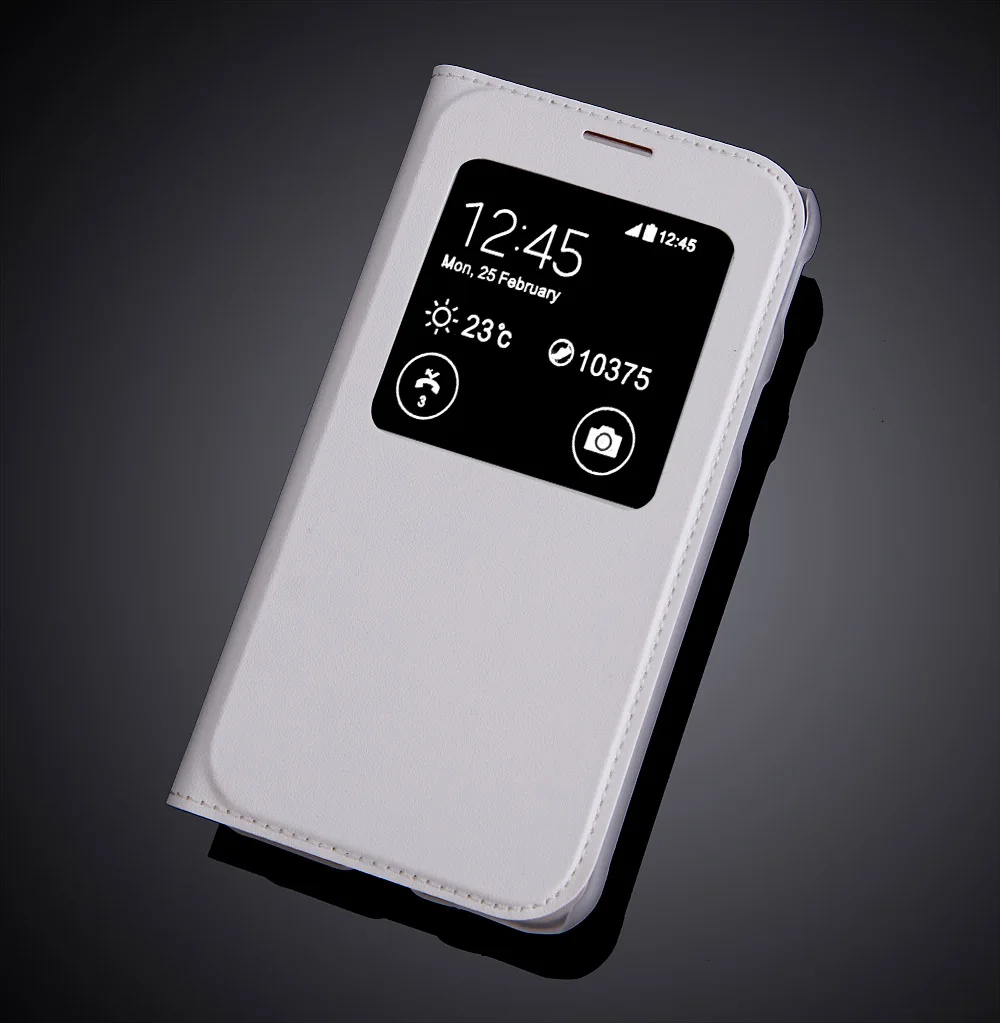 Белый Новейший грязеотталкивающий чехол для samsung Galaxy Xcover 4 Флип из искусственной кожи чехол оконный чехол для телефона чехол для Galaxy Xcover4 - Цвет: Белый