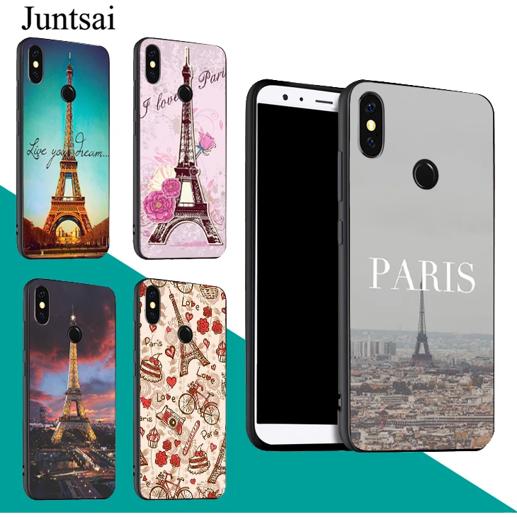 Чехол с изображением Эйфелевой башни Love Paris для Red mi Note 9 Pro 9S 8T 8 9A 9C Mi 9T 10 Lite POCO X3