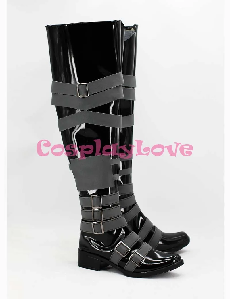 Сделанные на заказ сапоги для косплея из японского аниме черного Батлера