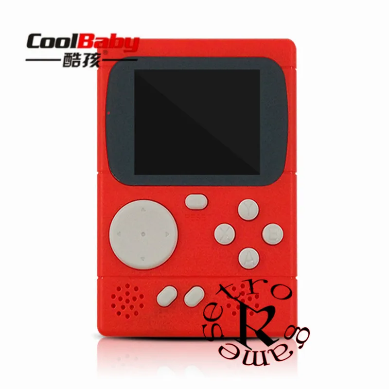 Retro Portable Mini Handheld Game Console 8-Bit Color LCD Kids Player Built-in 198 games For Kid Child Gift VS RS-6 | Электроника