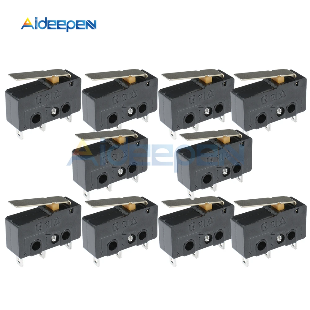10 шт. такт переключатель KW11-3Z микропереключатель 5A 250V 3 PIN 3 P 3PIN пряжка