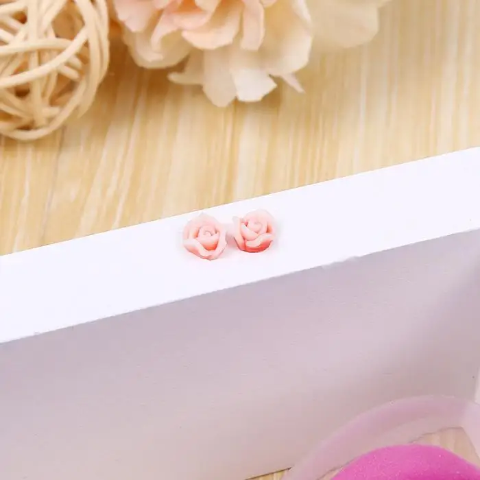 3D Полимерная глина крошечные цветы дизайн ногтей DIY колеса Набор украшения для ногтей 669