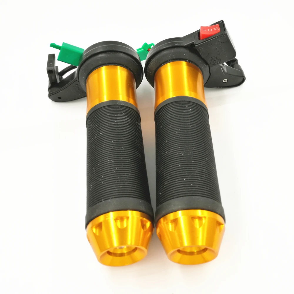 Motorcycle Electric Heated Grips Motorbike Hot Grip ATV Scooter 22mm 7/8&quot Handlebar Hand Warmer Aluminum 12V(6.8) |