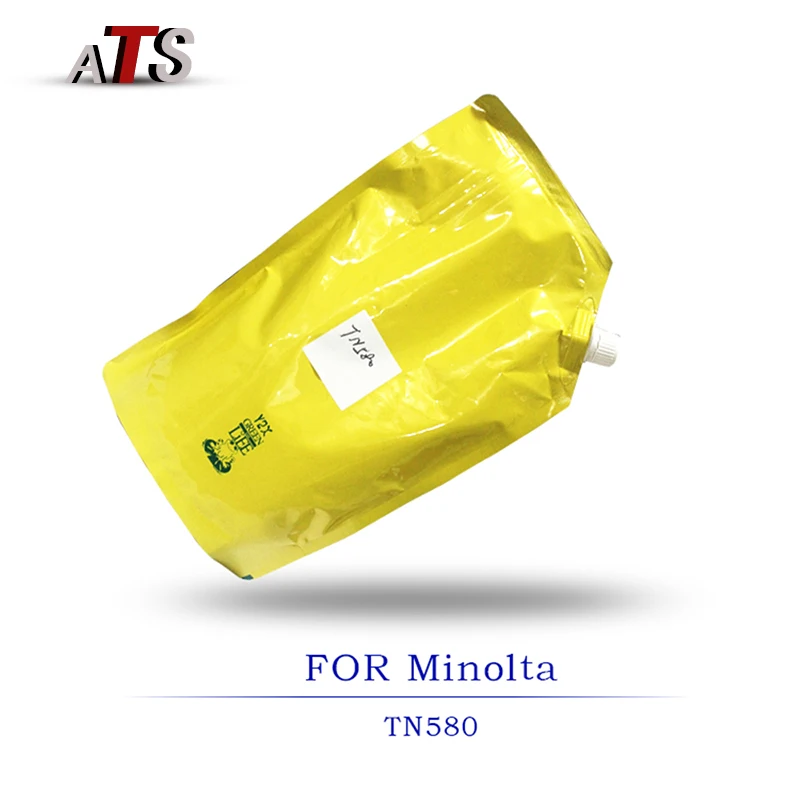 

1KG Black TN Toner Powder For Konica Minolta TN580 copier parts Office Electronics Printer Supplies tn580
