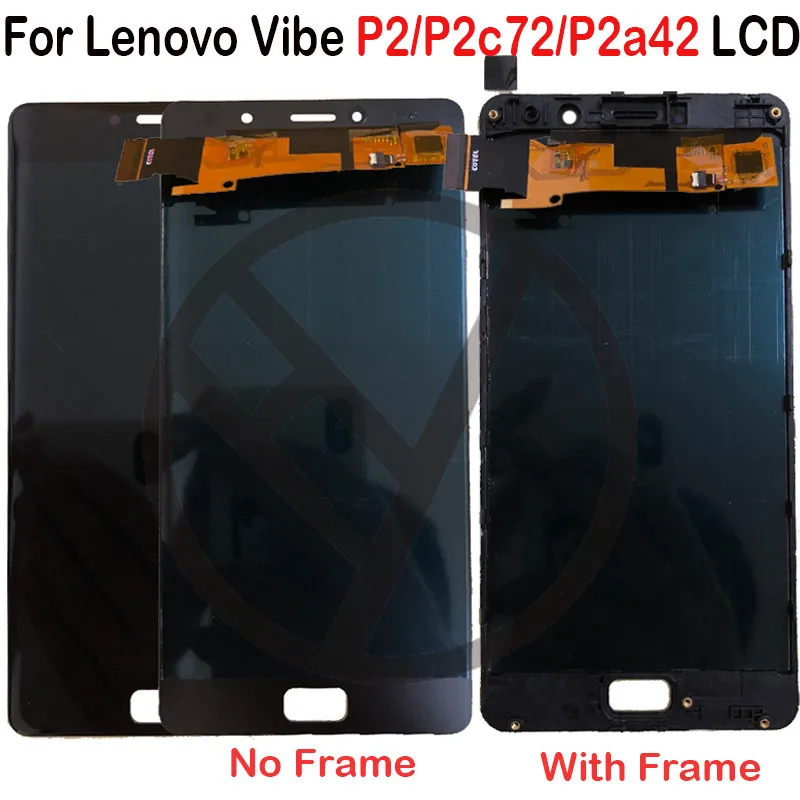 ЖК дисплей для Lenovo P2 P2c72 P2a42 дигитайзер сенсорного экрана панель в сборе с | Экраны для мобильных телефонов -33027745988