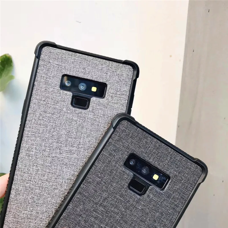 Кожаный чехол для телефона samsung note9 note8 s8/s9 plus четырехугольный ударопрочный